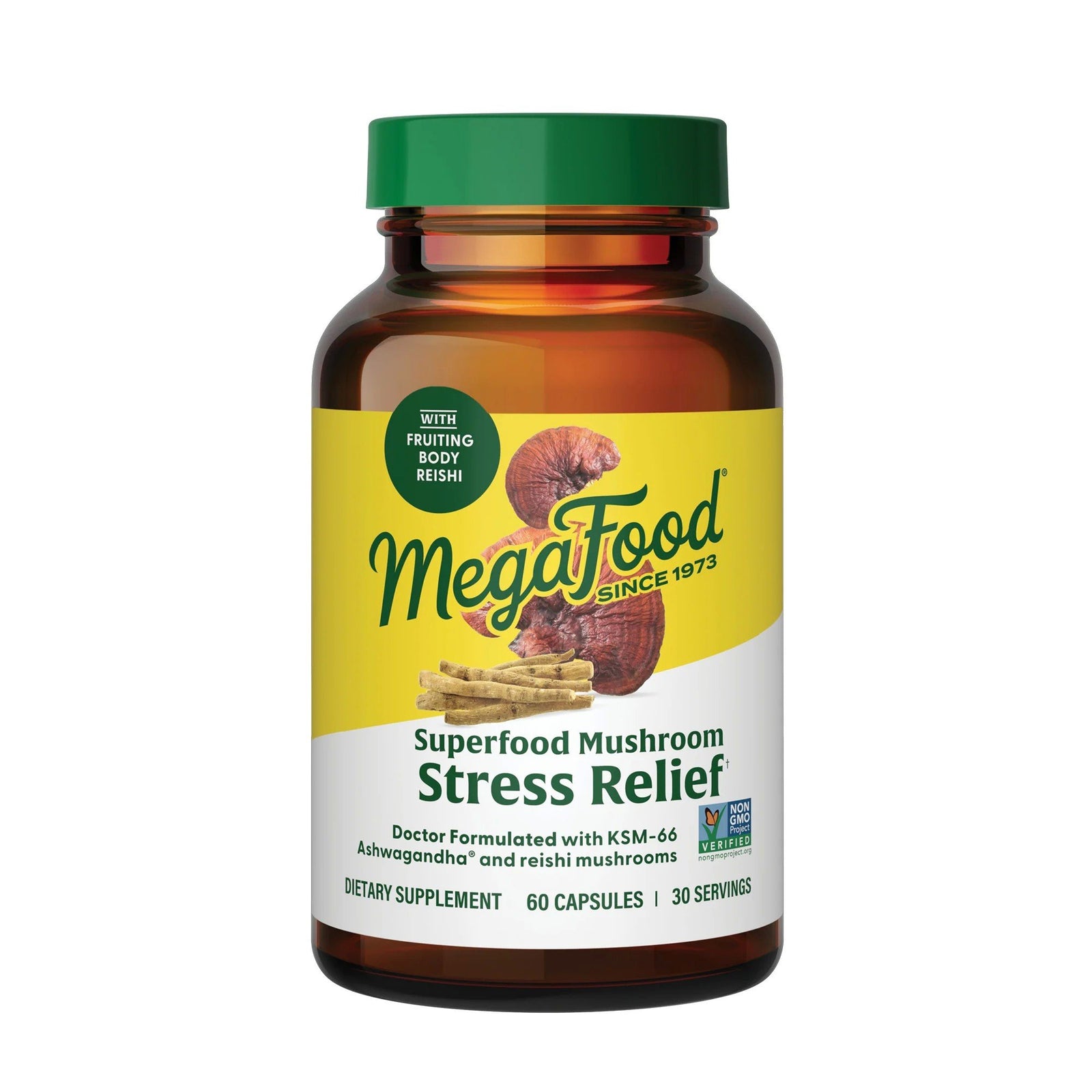 MegaFood Superfood Mushroom Stress Relief 60 Capsule