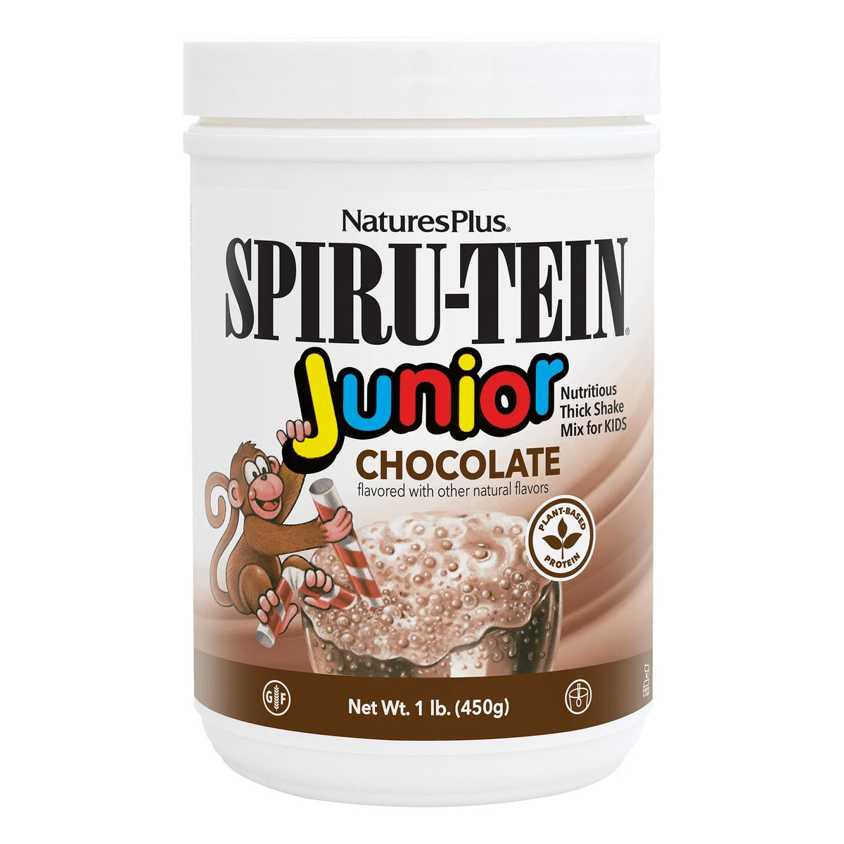 Nature's Plus Spiru-Tein (Spirutein) Jr. Shake - Chocolate 1.09 lbs Powder