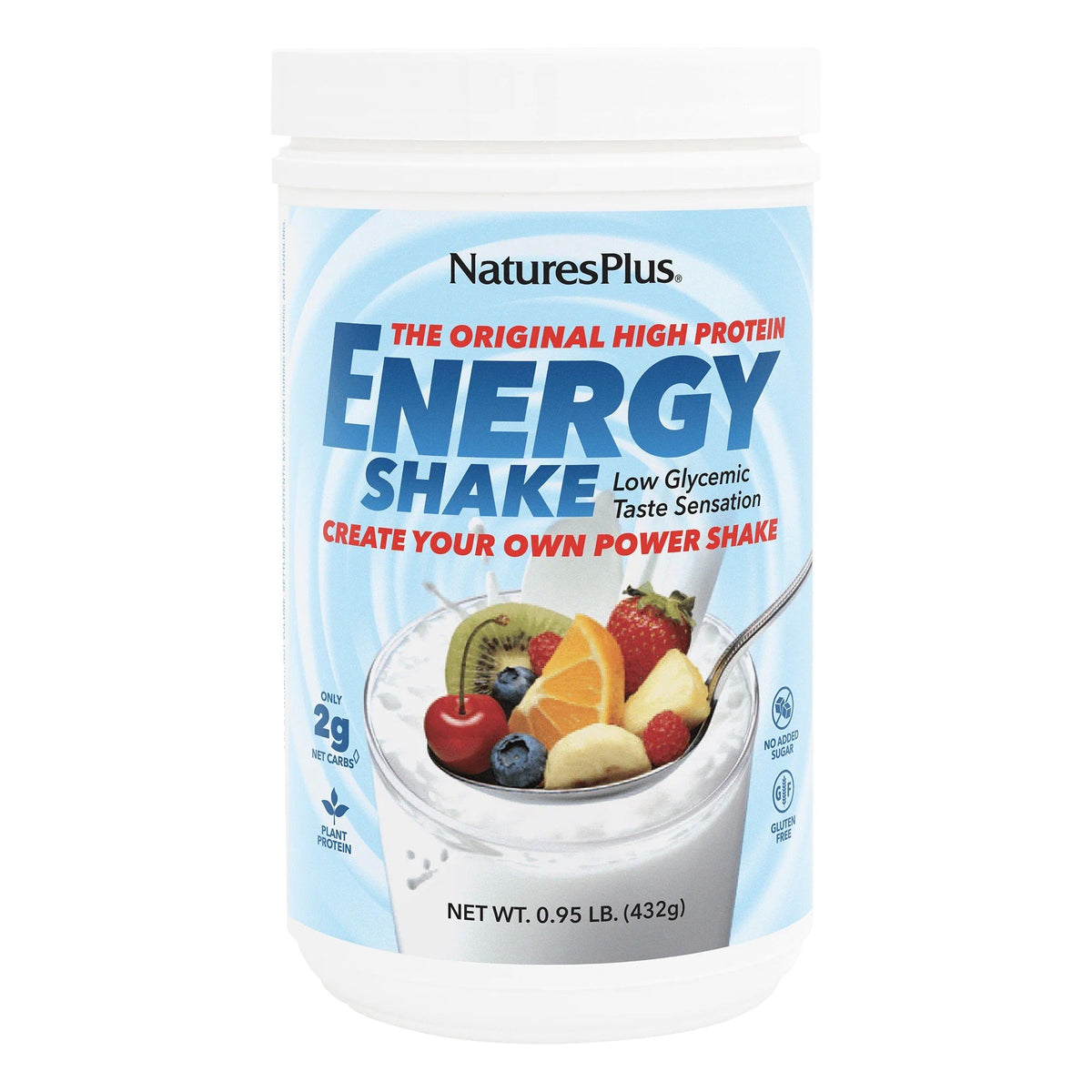 Nature's Plus Energy Protein Shake 0.95 LB(432 g) Powder