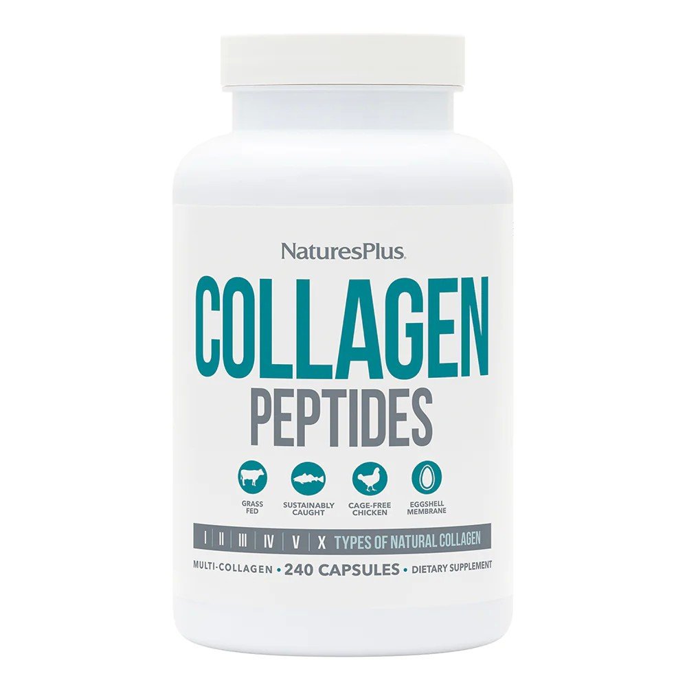 Nature&#39;s Plus Collagen Peptides Capsules 240 Capsules