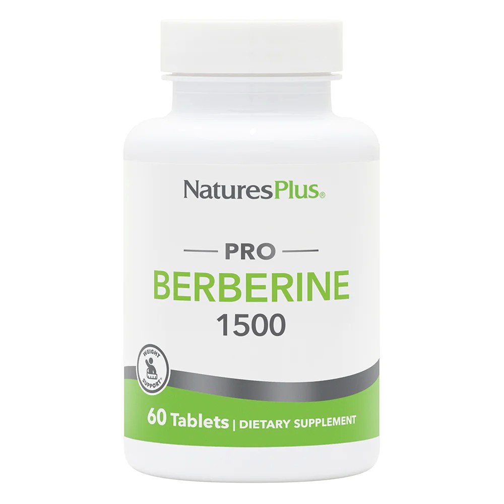 Nature&#39;s Plus Pro Berberine 1500 mg 60 Tablets