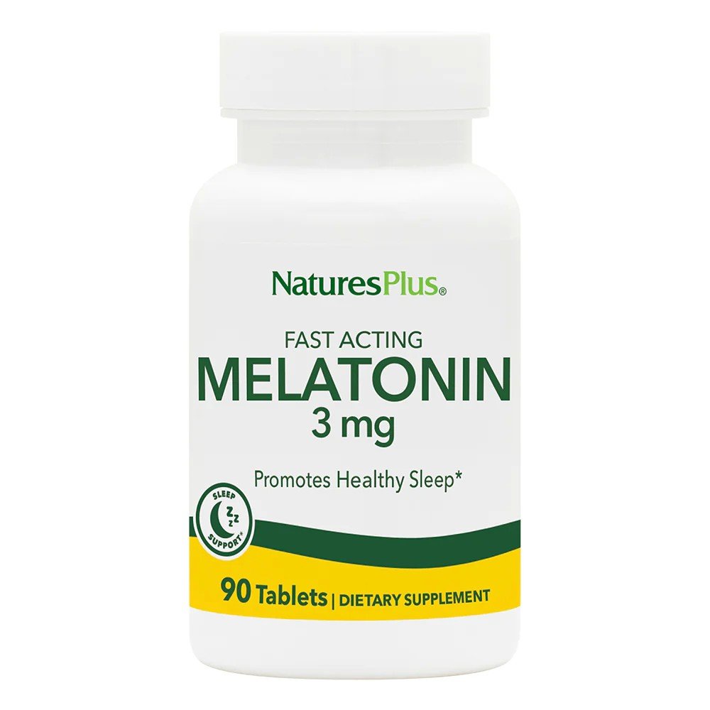 Nature&#39;s Plus Melatonin 3 mg 90 Tablet