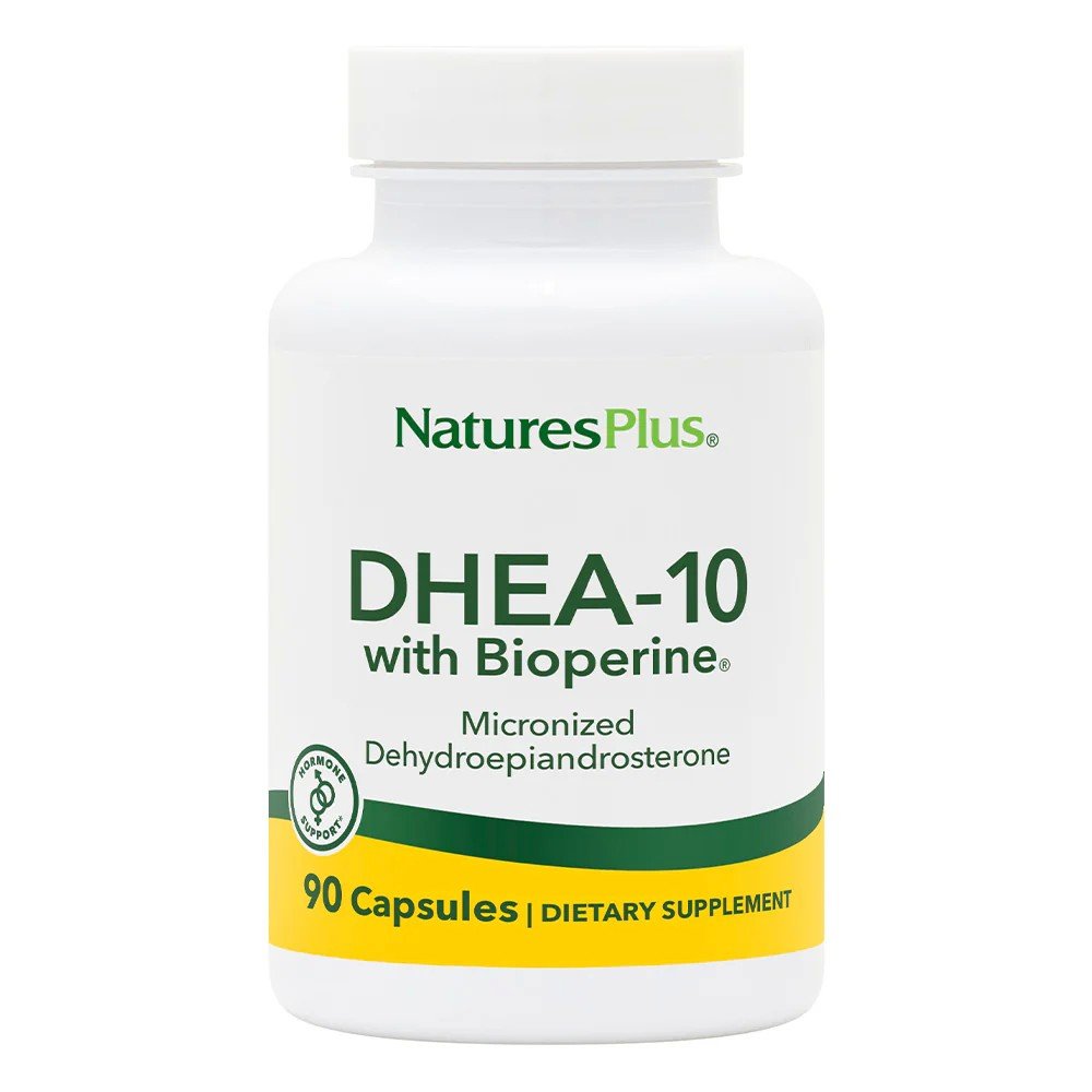 Nature's Plus DHEA 10mg with Bioperine 90 Capsule