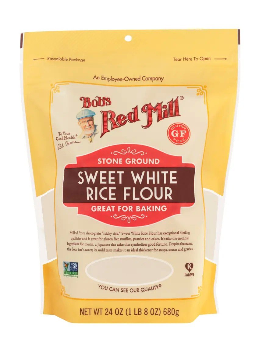 Bobs Red Mill Sweet White Rice Flour 24 oz Bag