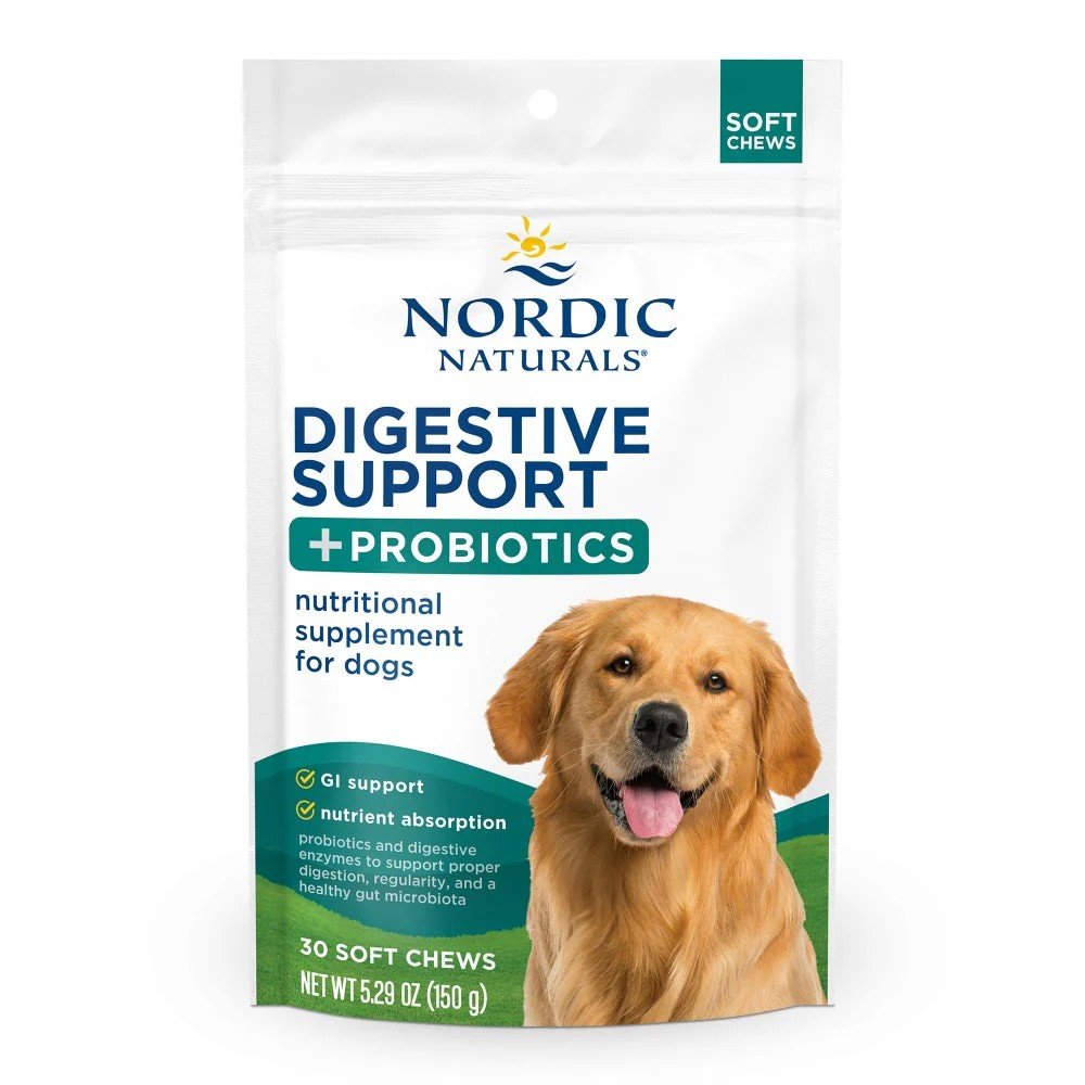 Nordic Naturals Digestive Support +Probiotics 30 Soft Chews