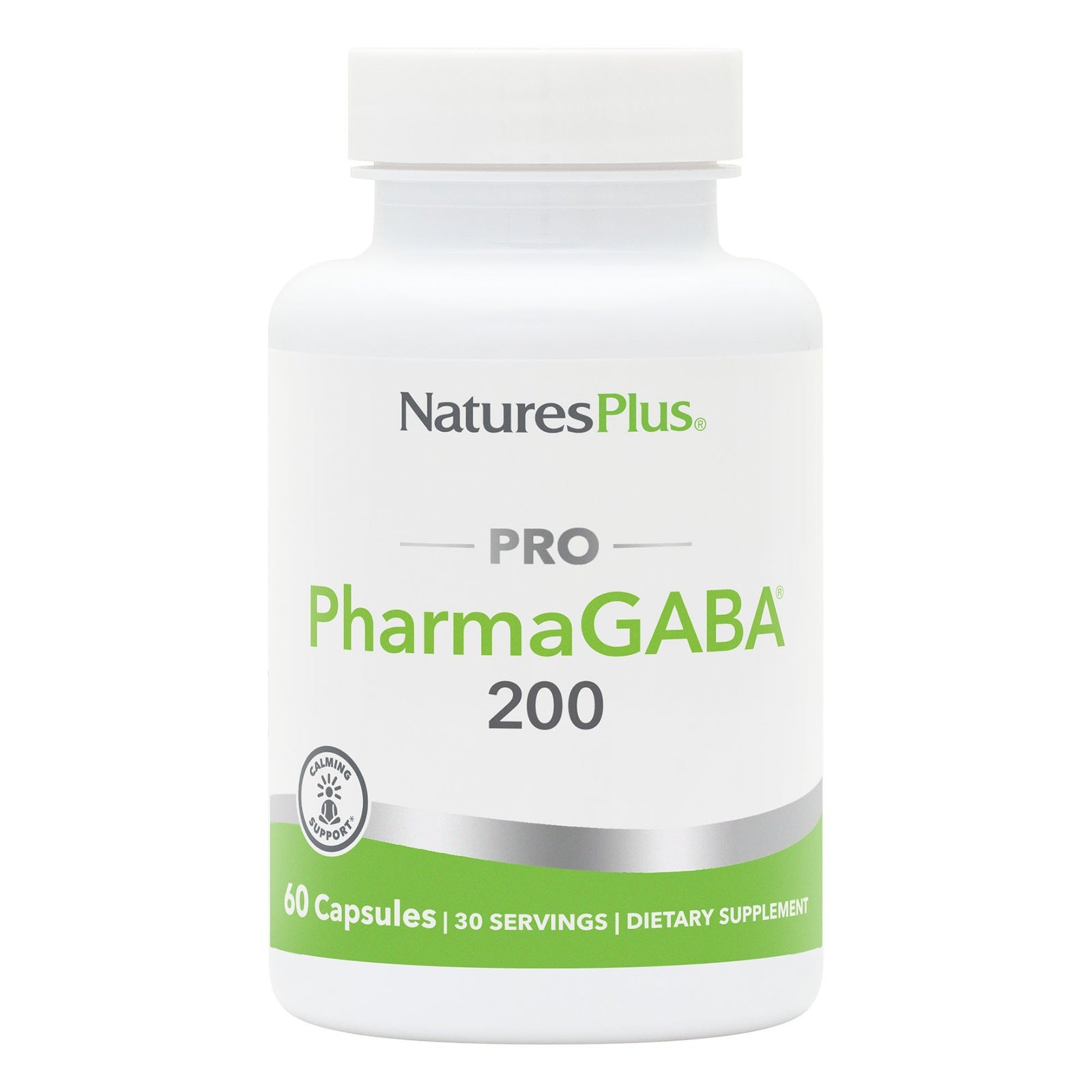 Nature's Plus Pro Pharma GABA-200 mg 60 Capsule