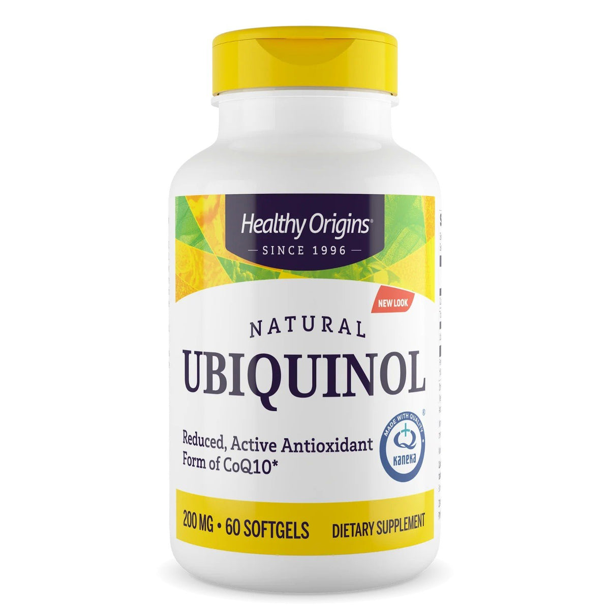 Healthy Origins Ubiquinol 200mg Kaneka QH 60 Softgel