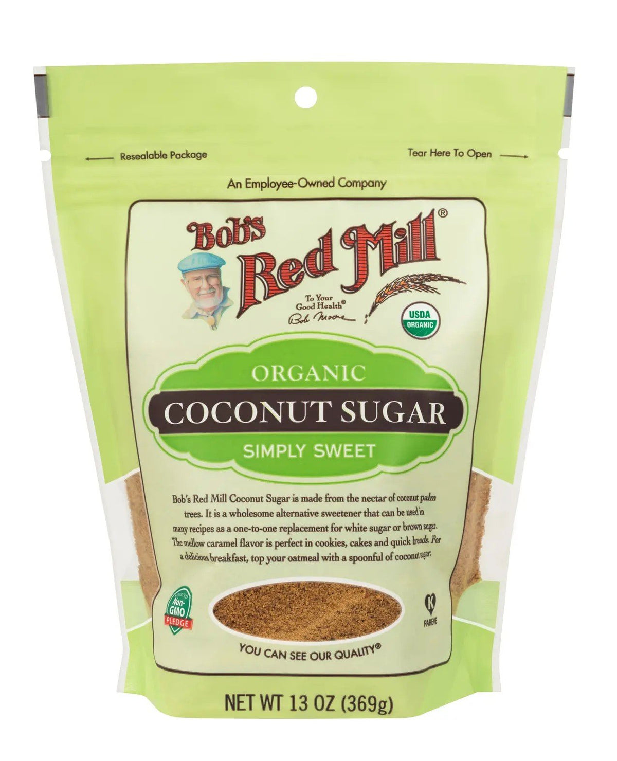 Bobs Red Mill Coconut Sugar 13 oz Bag