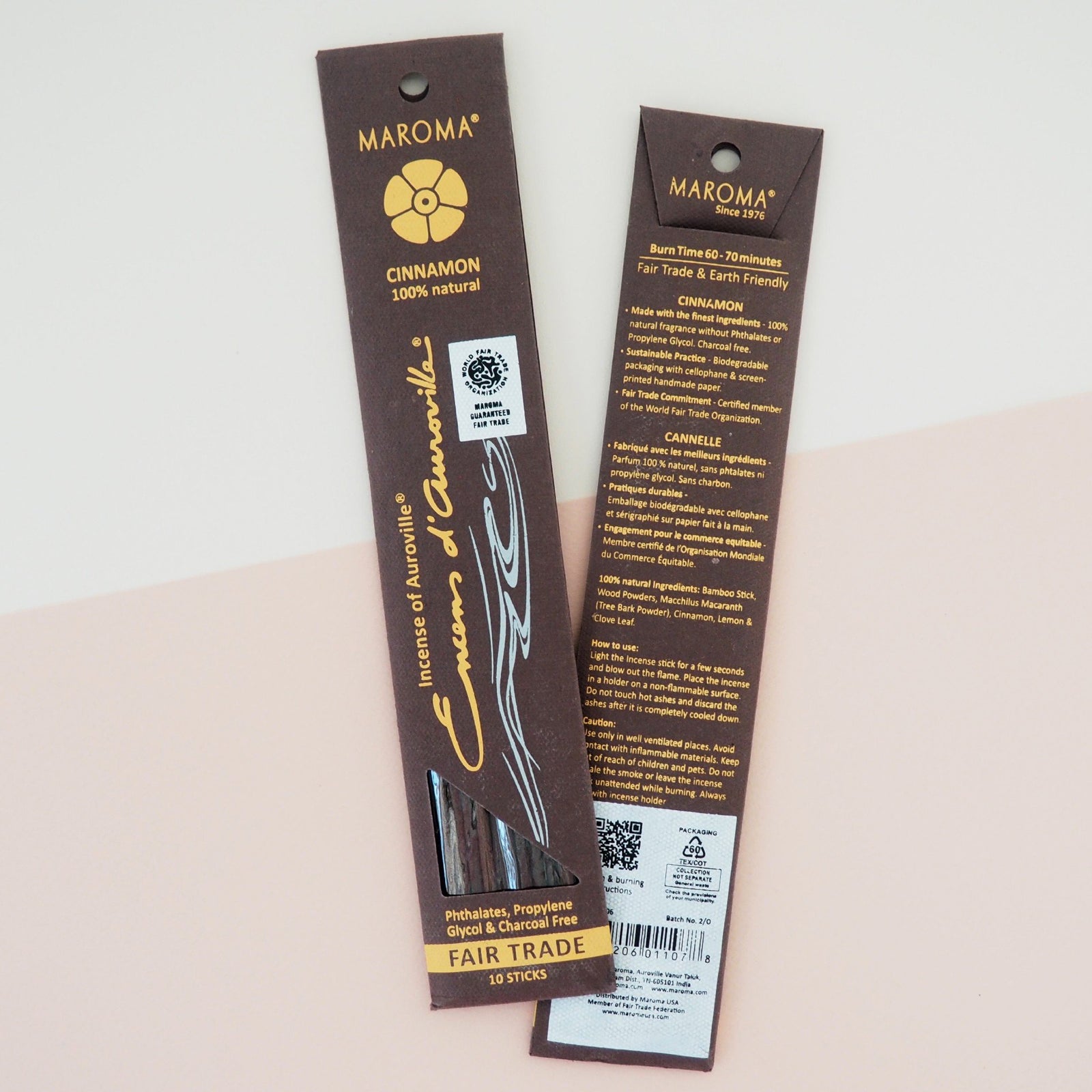 Maroma EDA Incense Cinnamon 10 Stick