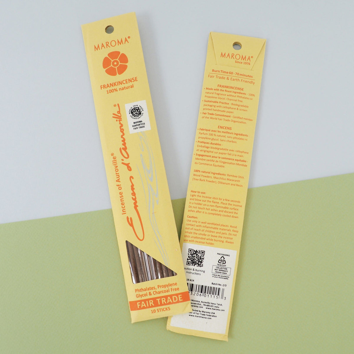 Maroma EDA Incense Frankincense 10 Stick