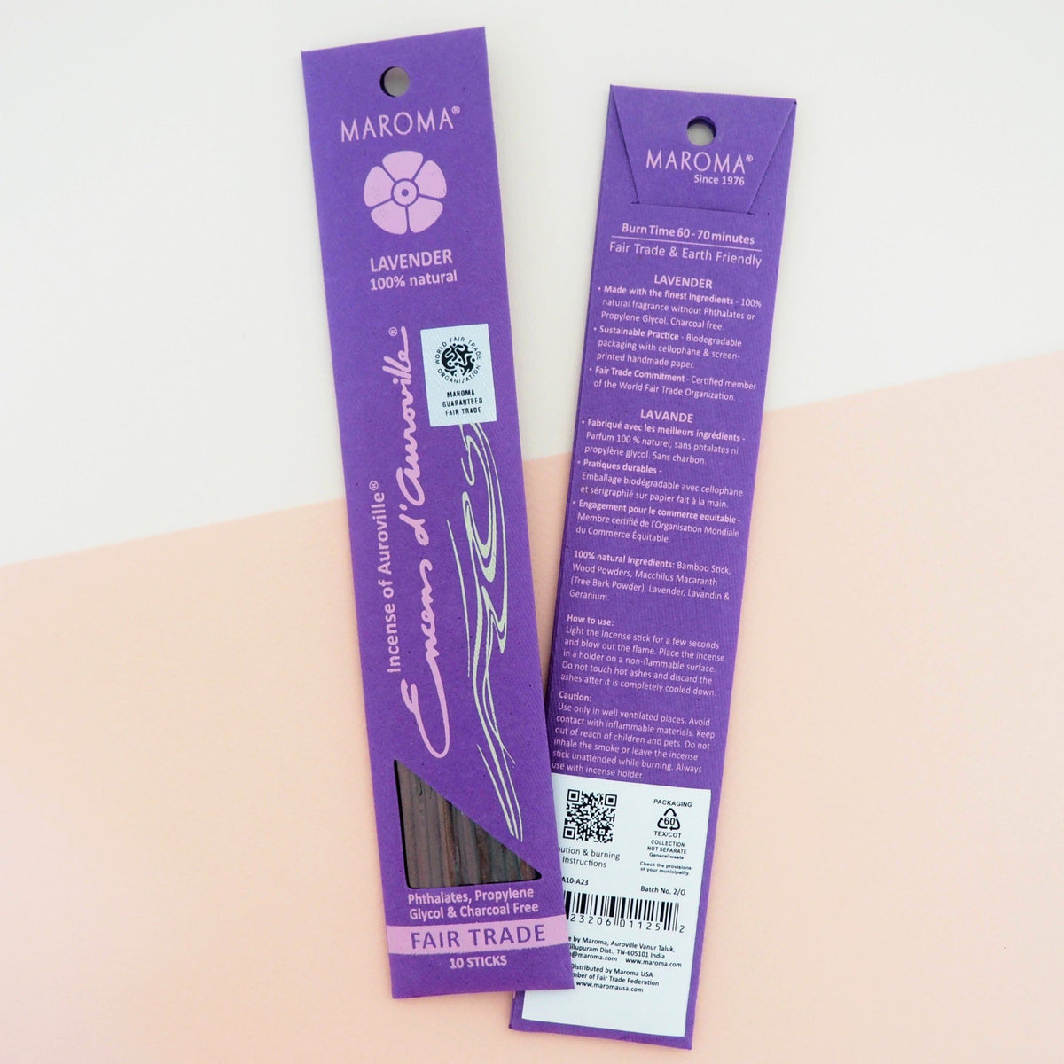 Maroma EDA Incense Lavender 10 Stick