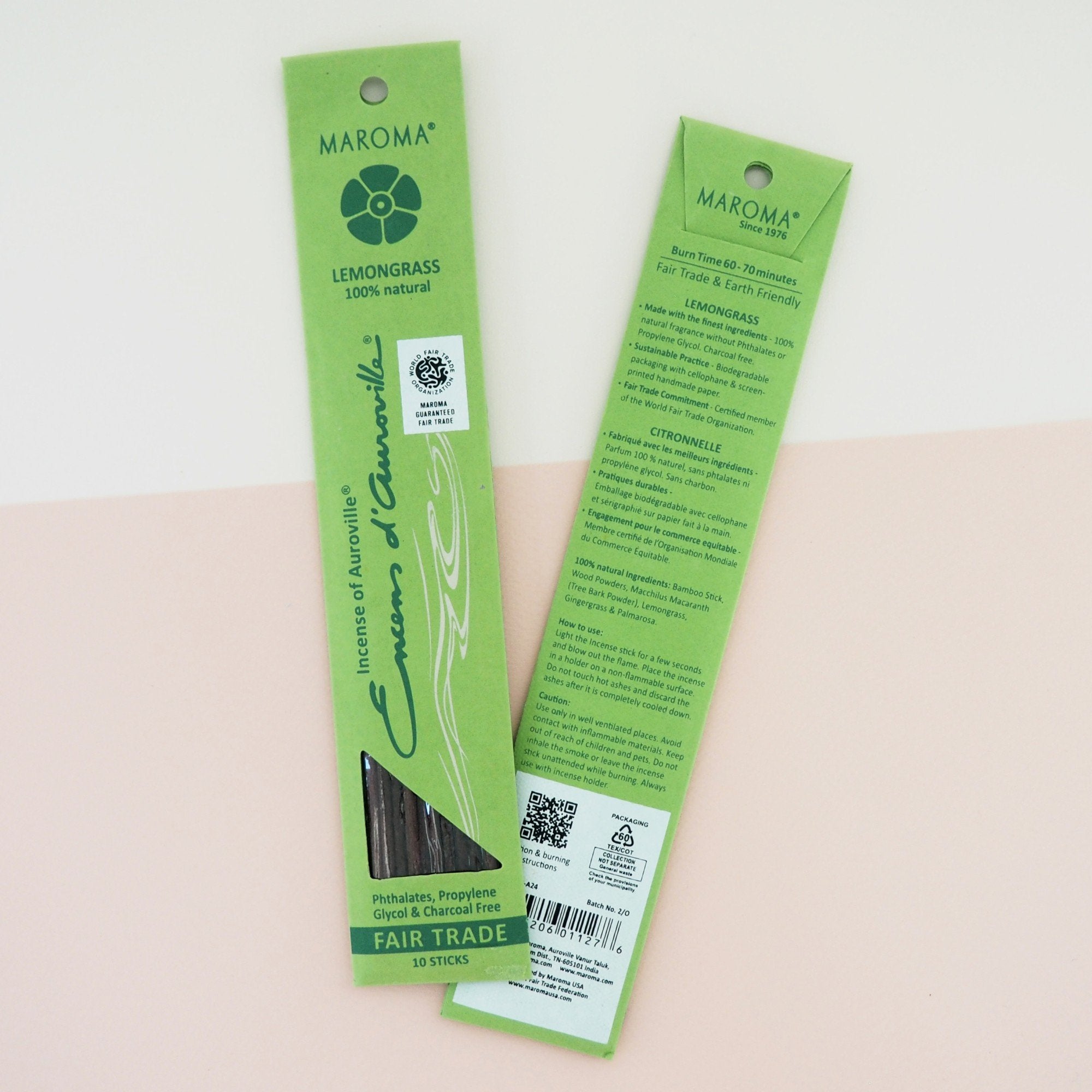 Maroma EDA Incense Lemongrass 10 Stick