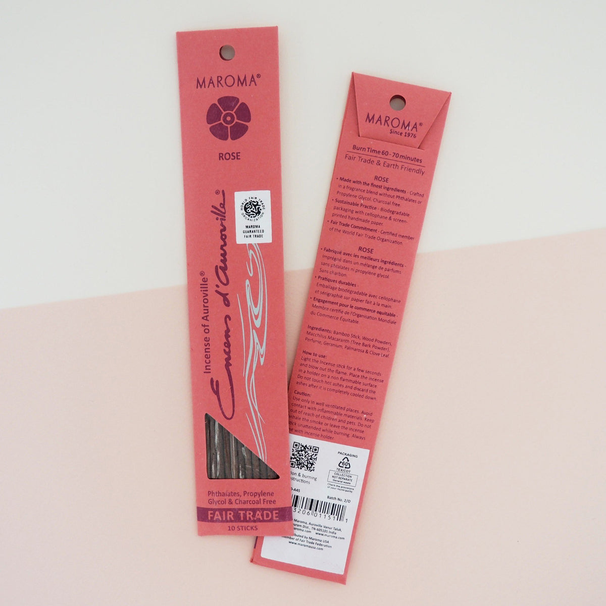 Maroma EDA Incense Rose 10 Stick