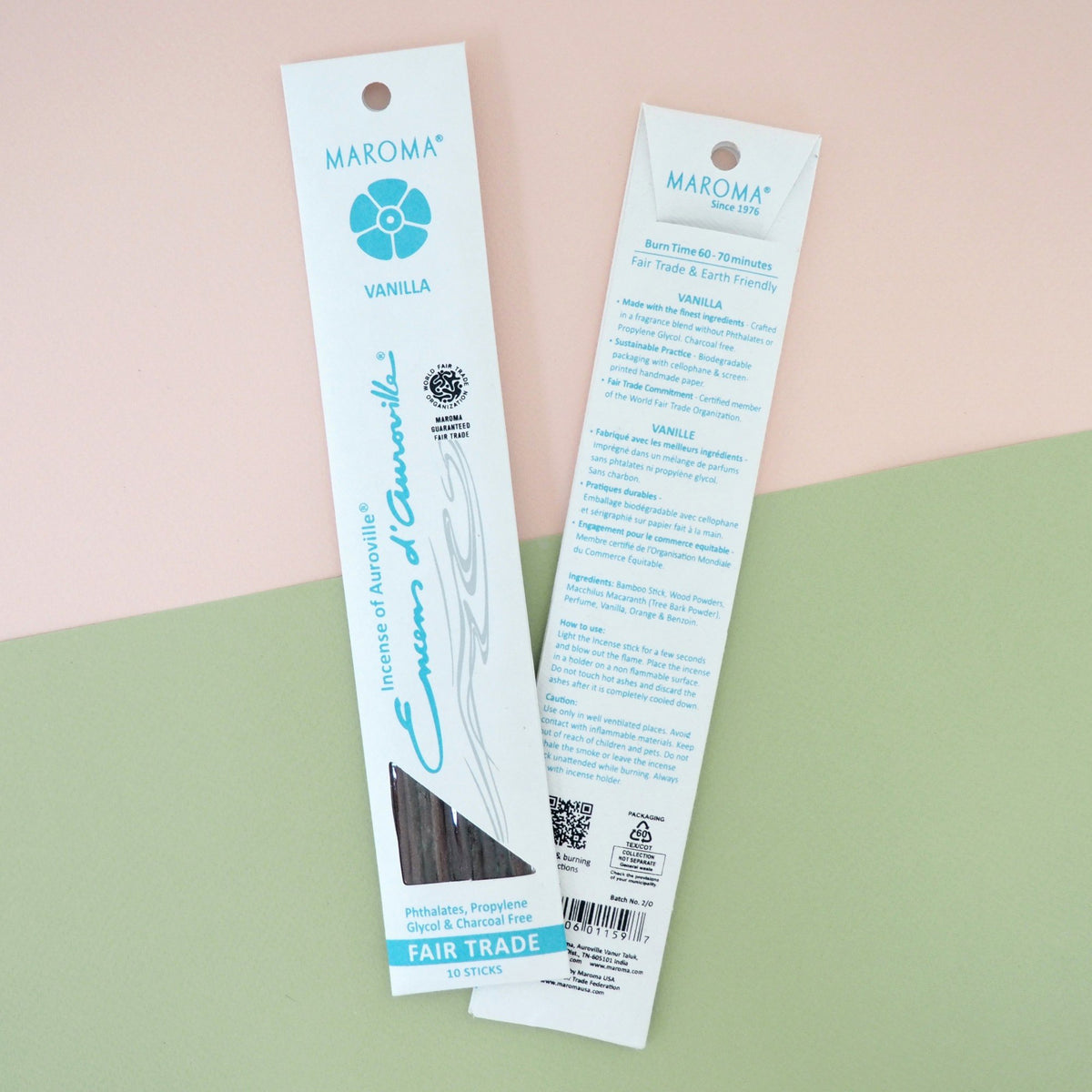 Maroma EDA Incense Vanilla 10 Stick