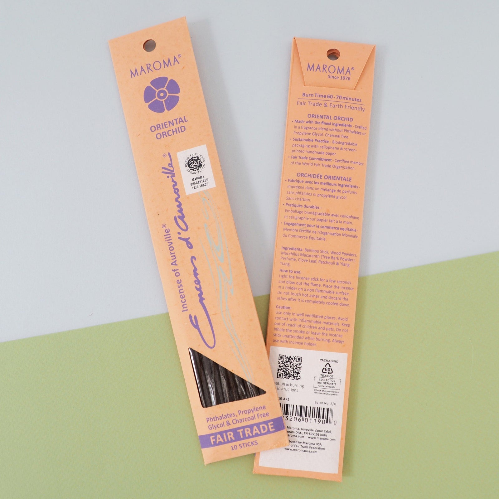 Maroma EDA Incense Oriental Orchid 10 Stick