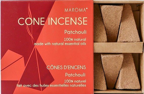 Maroma EDA Incense Cone Patchouli 10 Cone