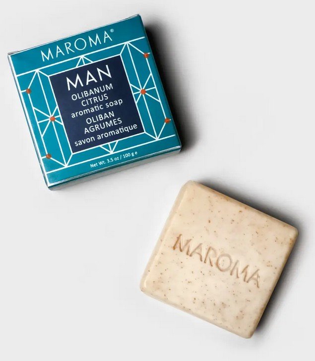 Maroma Man Olibanum Citrus Soap 100 g Bar Soap