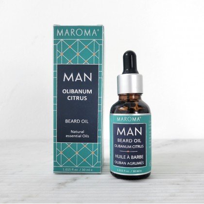 Maroma Men's Beard Oil Olibanum Citrus 3 mL Oil