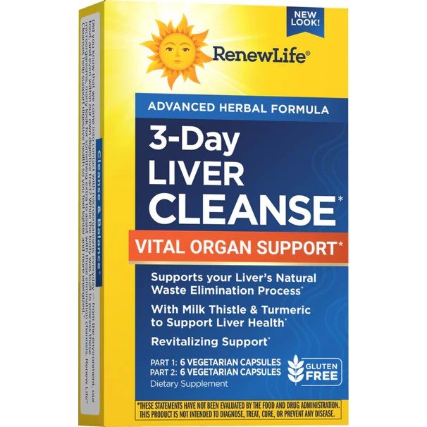 Renew Life 3-Day Liver Cleanse 12 Box