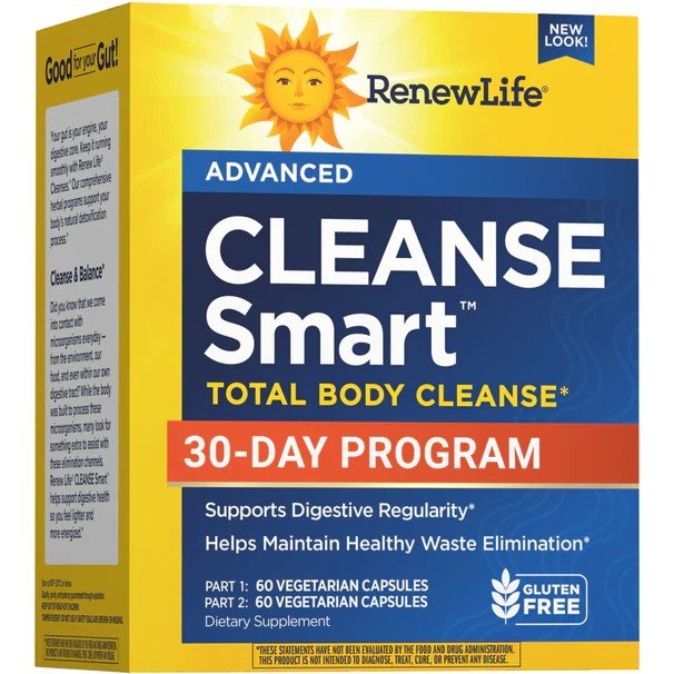 Renew Life CleanseSMART 60 Capsule