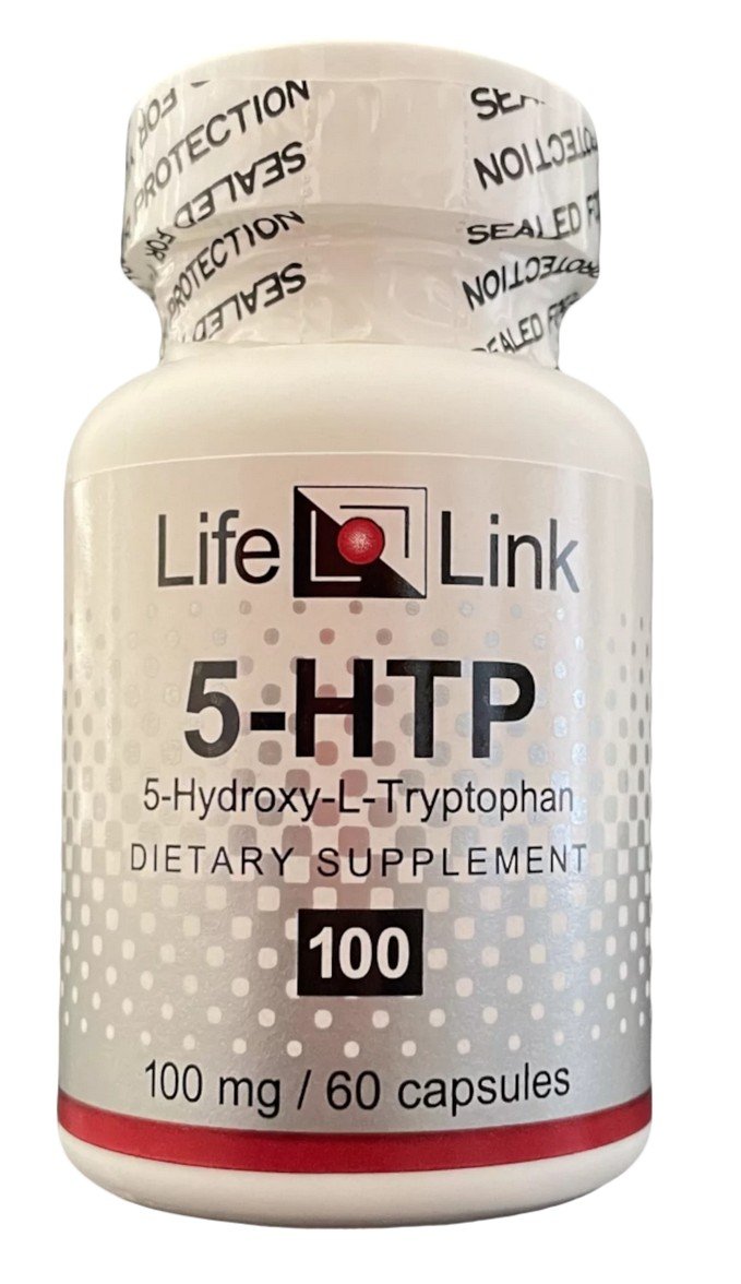 LifeLink 5-HTP 100mg 60 Capsule