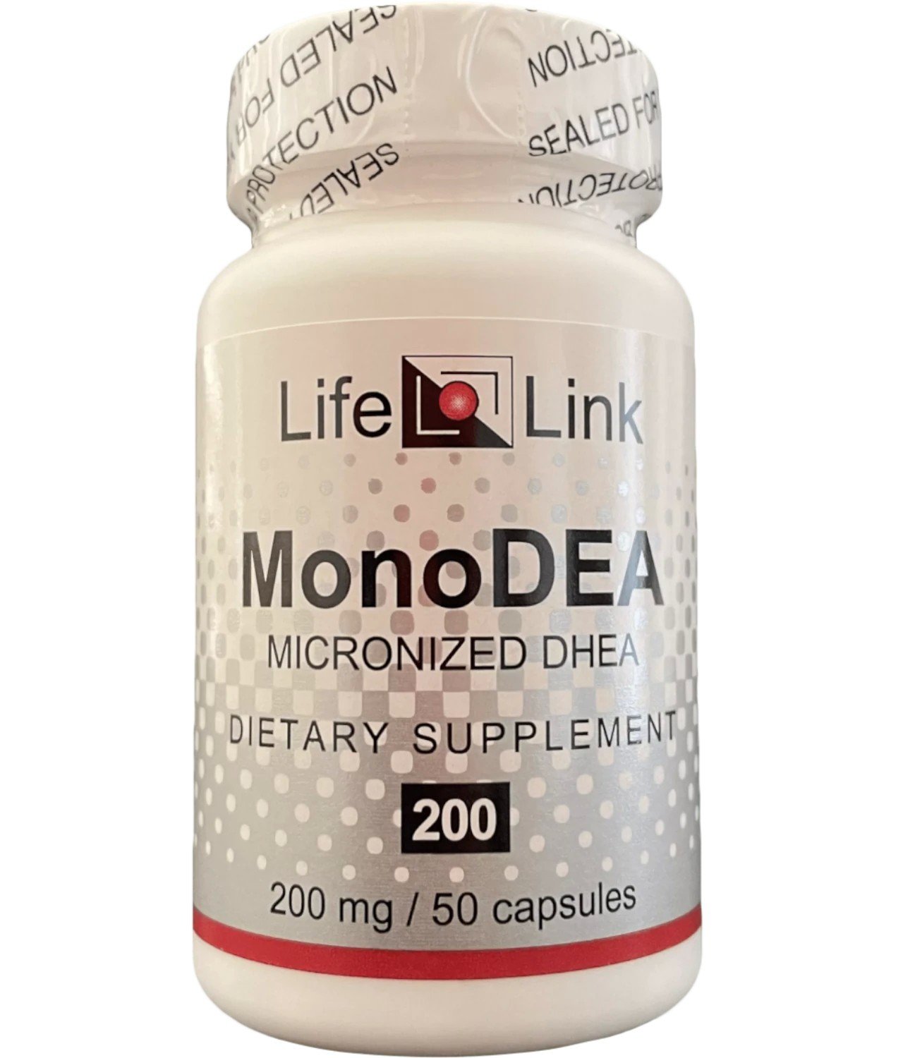 LifeLink DHEA 200mg 50 Capsule