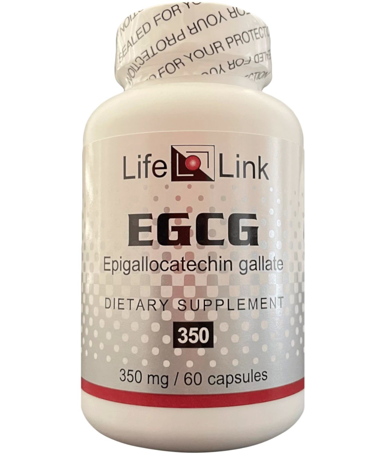 LifeLink EGCG - Epigallocatechin Gallate 350 mg 60 Capsule