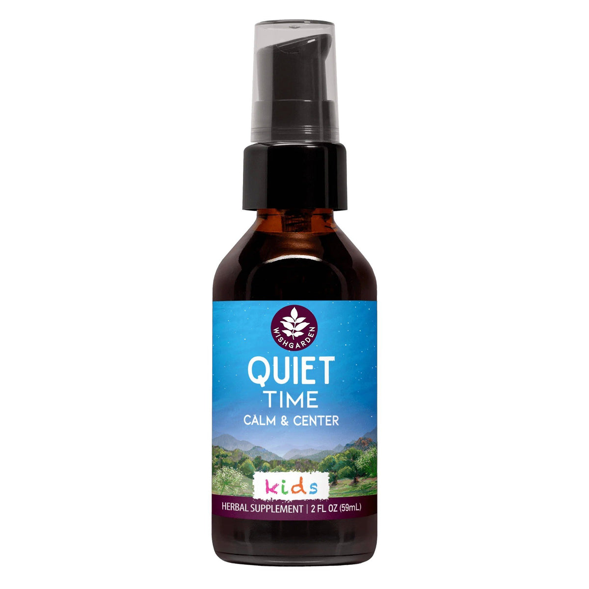 WishGarden Quiet Time Calm &amp; Center Kids 2 oz Liquid