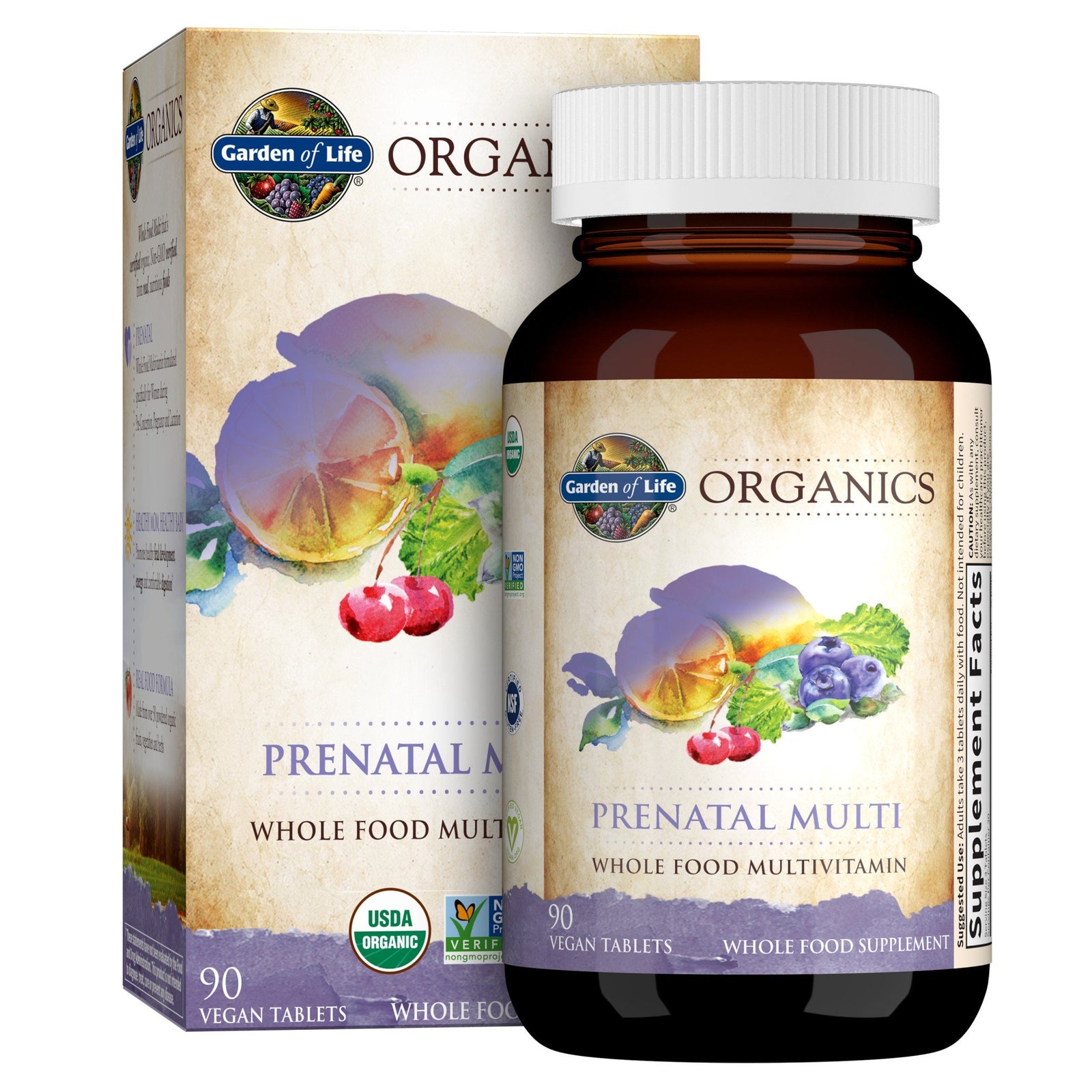 Garden of Life Garden of Life Organics Prenatal Multi 90 Tablet