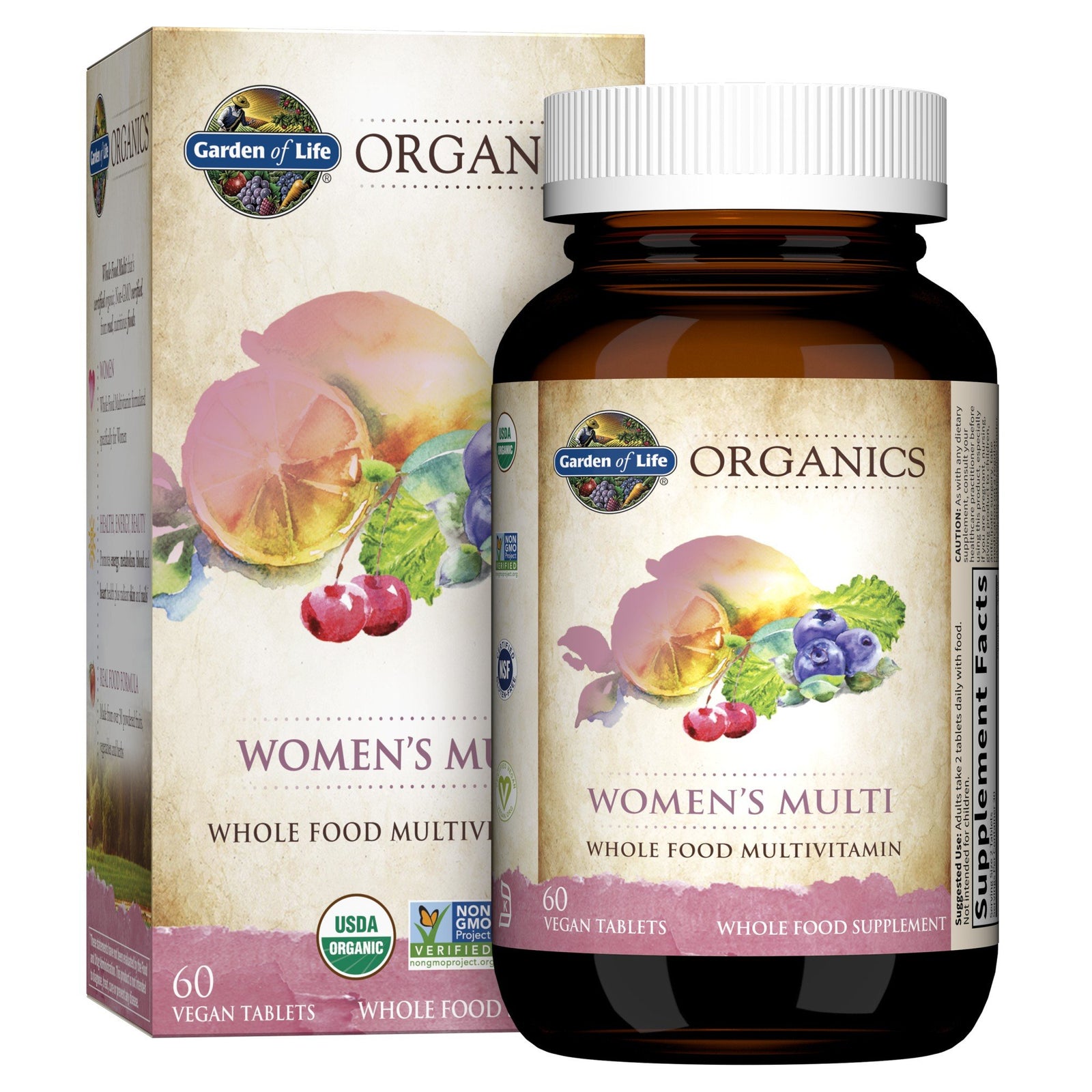 Garden of Life Garden of Life Organics Women's Multi 60 Tablet