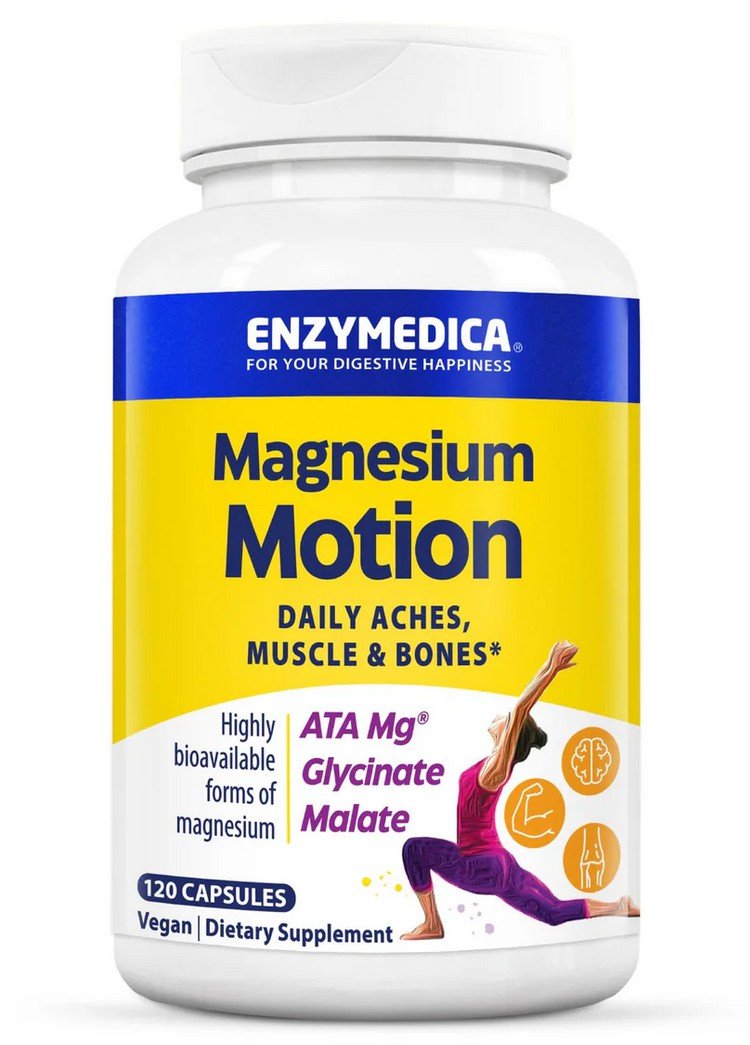 Enzymedica Magnesium Motion 120 Capsule