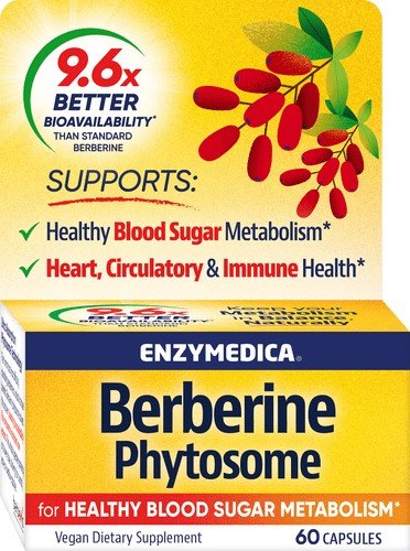 Enzymedica Berberine Phytosome 60 Capsule