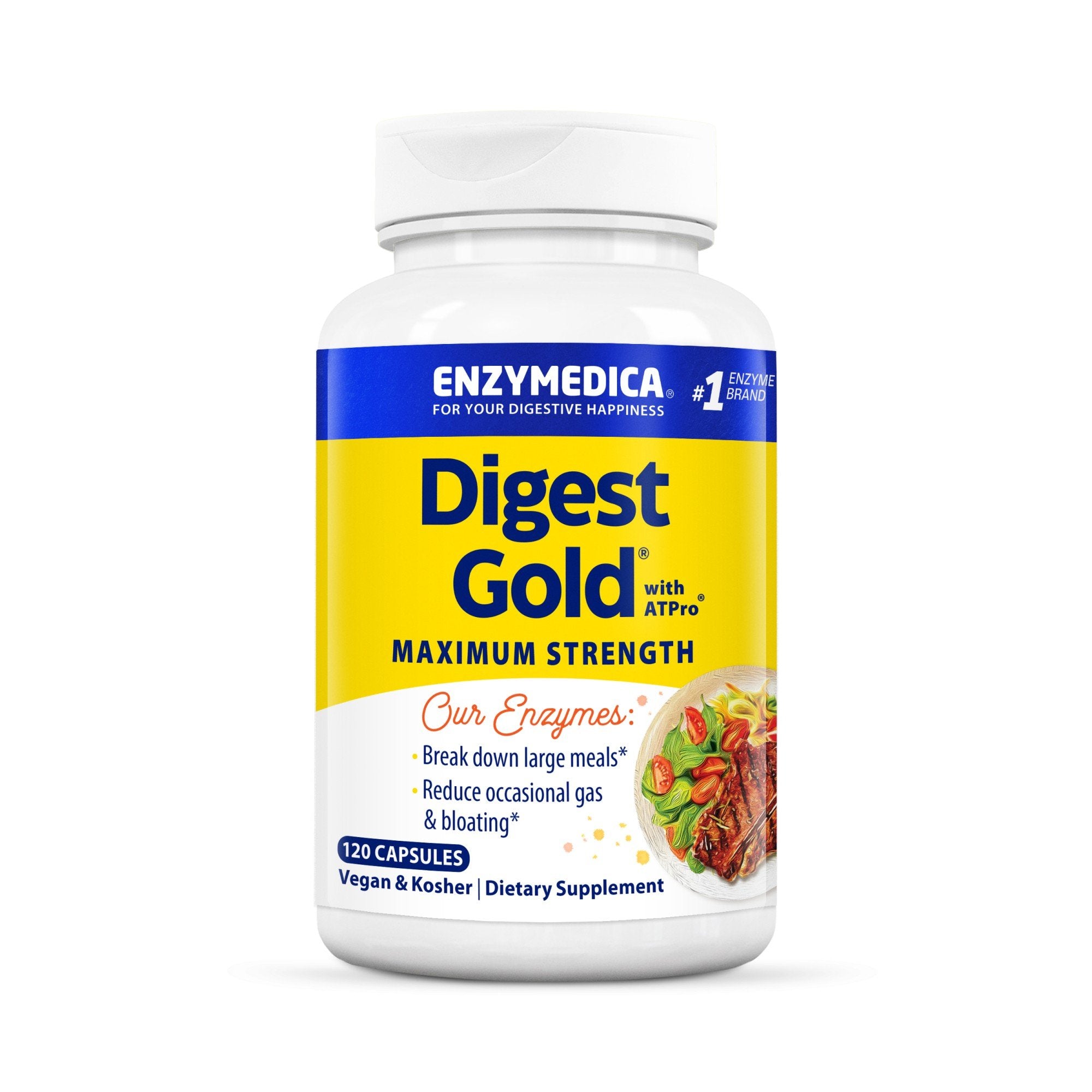 Enzymedica Digest Gold 120 Capsule