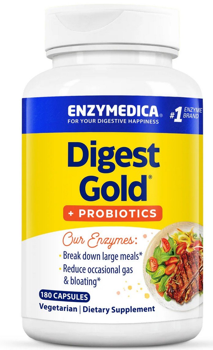 Enzymedica Digest Gold + Probiotics 180 Capsule