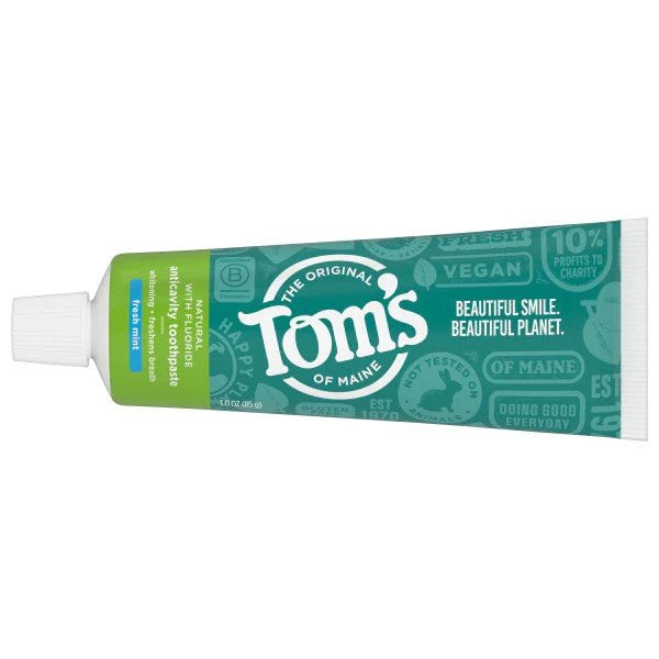 Tom's Of Maine Anticavity Fresh Mint Toothpaste with Fluoride 3 oz Tube