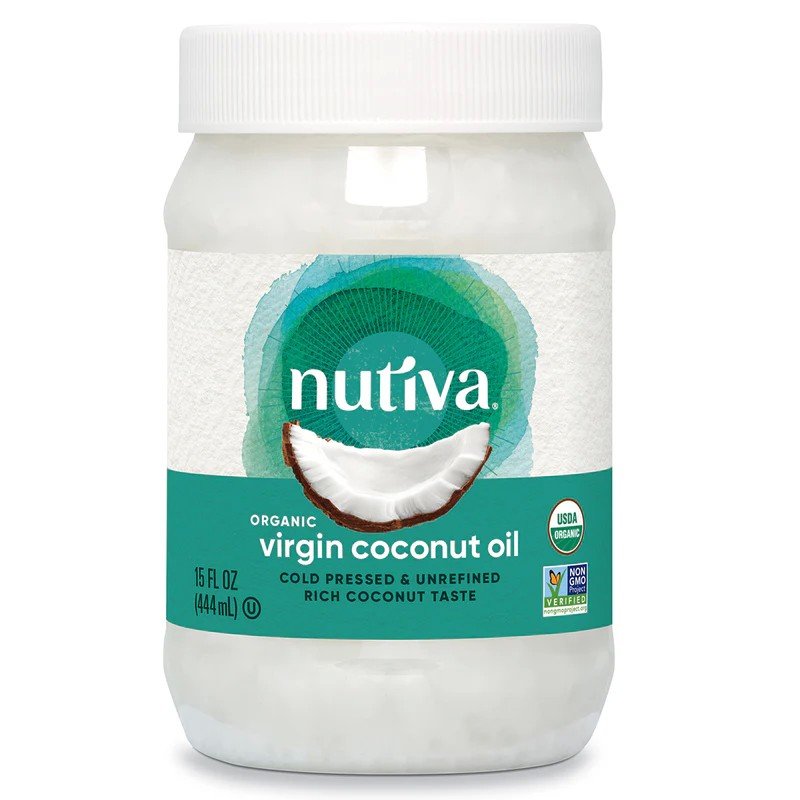 Nutiva Organic Virgin Coconut Oil 15 oz Oil