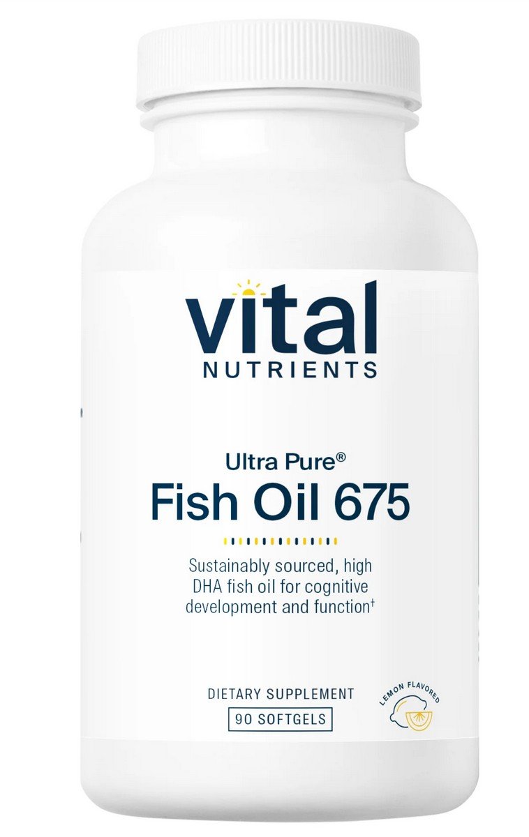 Vital Nutrients Ultra Pure Fish Oil DHA 675 90 Capsule