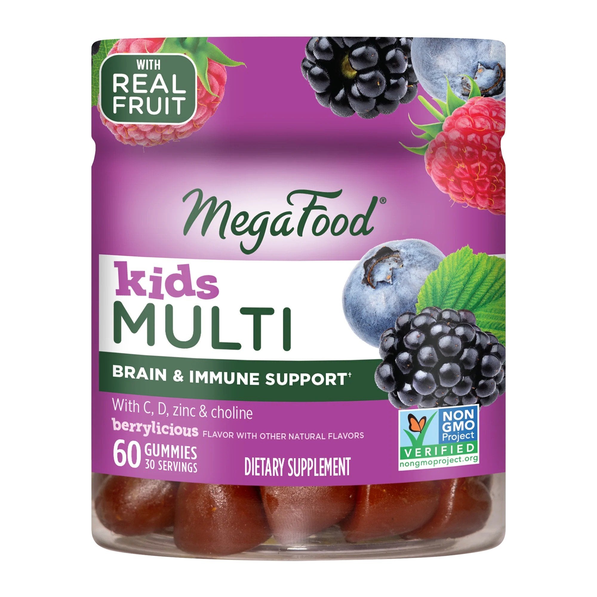 MegaFood Kids Multi Gummies 60 Gummy