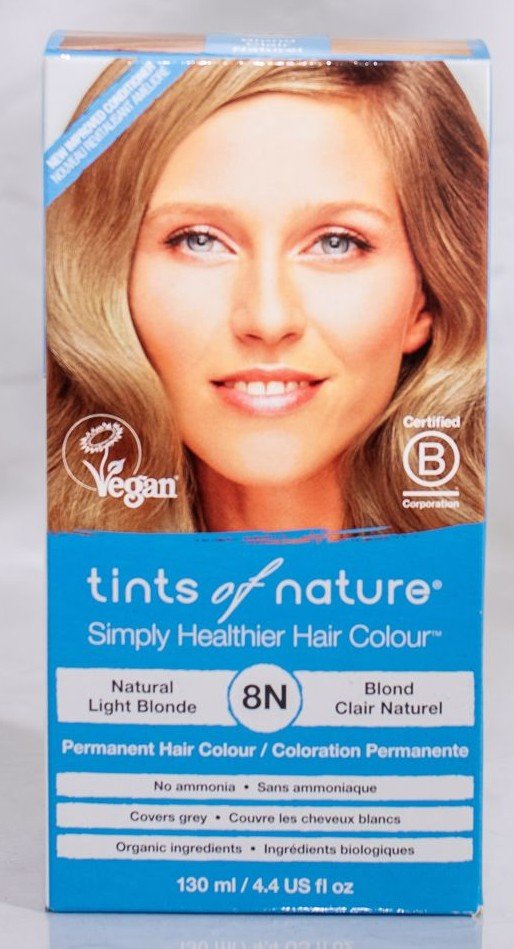 Tints of Nature Permanent Color-8N/Natural Light Blonde 4.4 oz Liquid