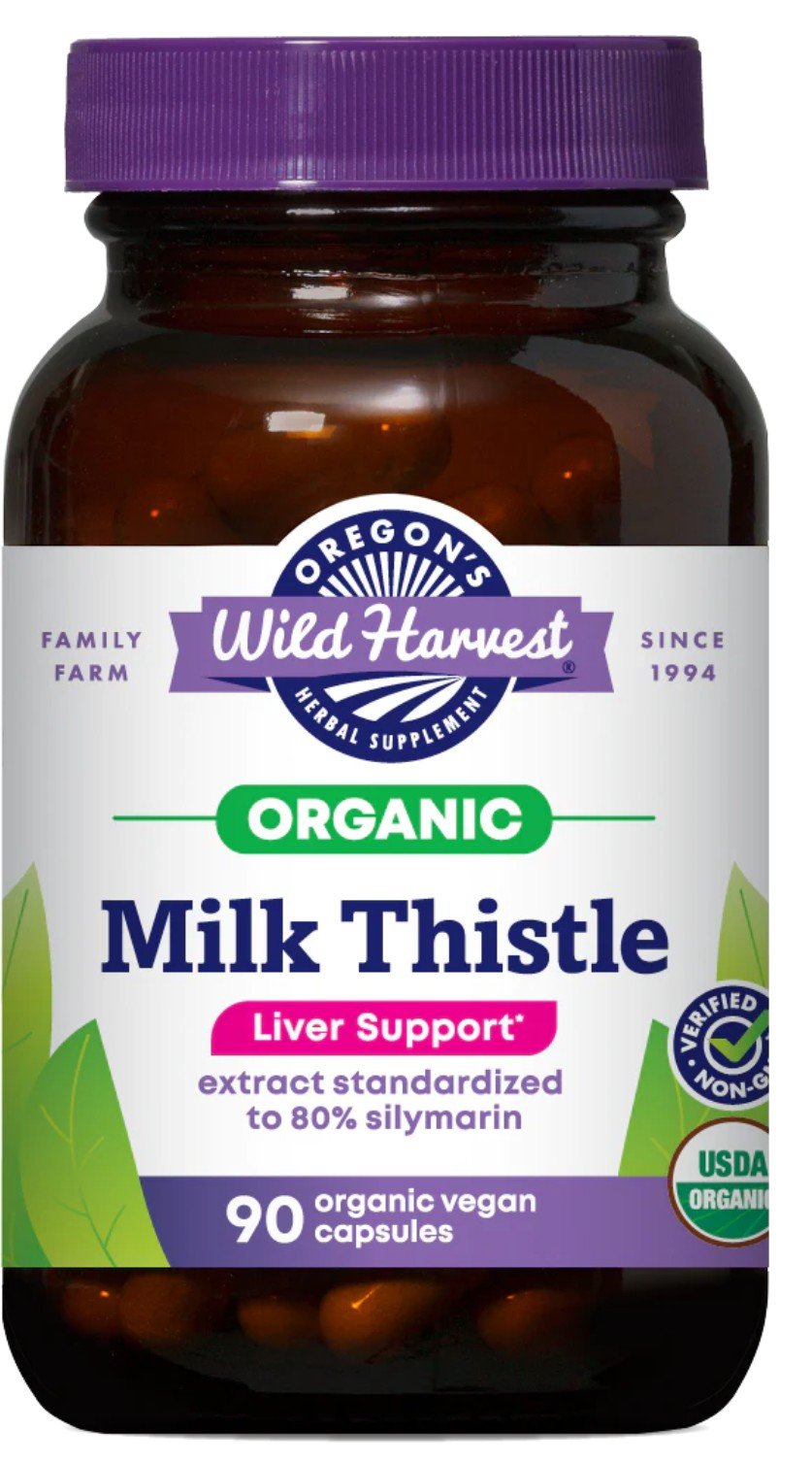 Oregon's Wild Harvest Organic Milk Thistle 90 Capsule