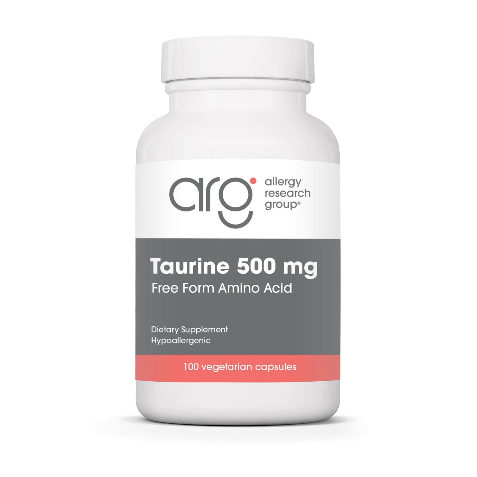 Allergy Research Group Taurine 500mg 100 VegCap