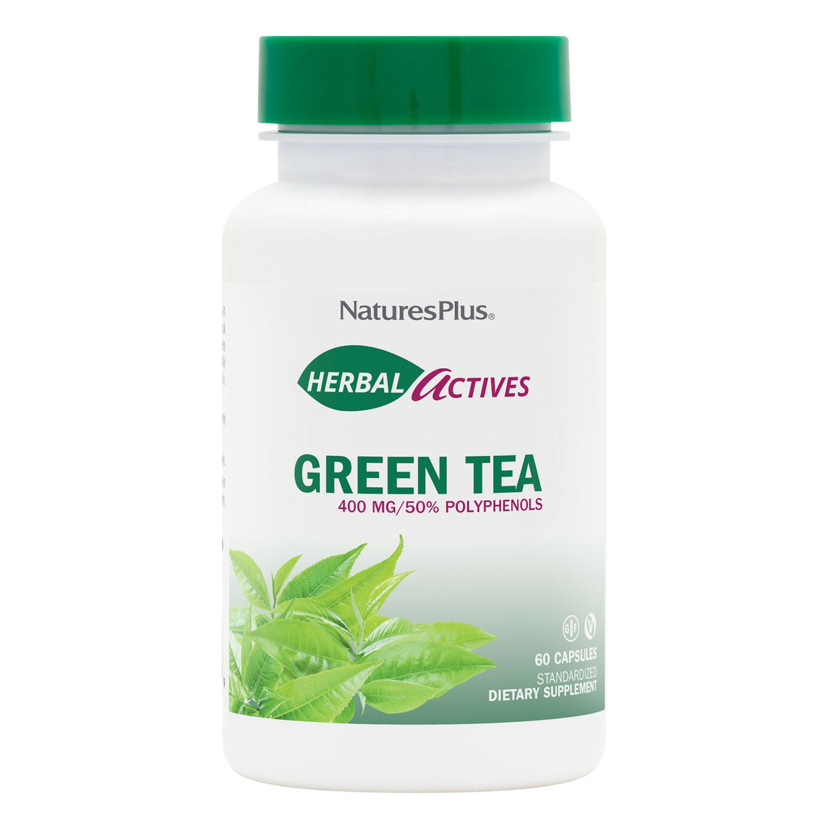 Nature&#39;s Plus Chinese Green Tea Extract 400mg 60 Capsule