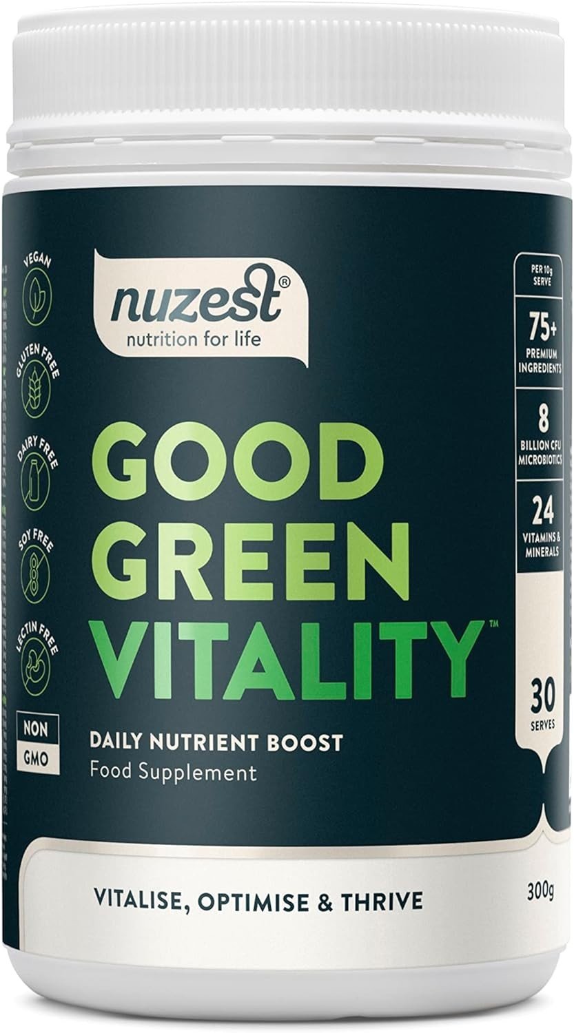 NuZest Good Green Vitality 10.6 oz Powder