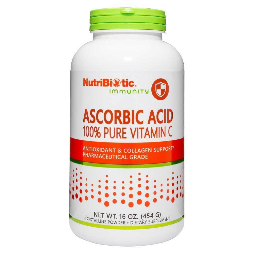 Nutribiotic Ascorbic Acid Powder 16 oz Powder