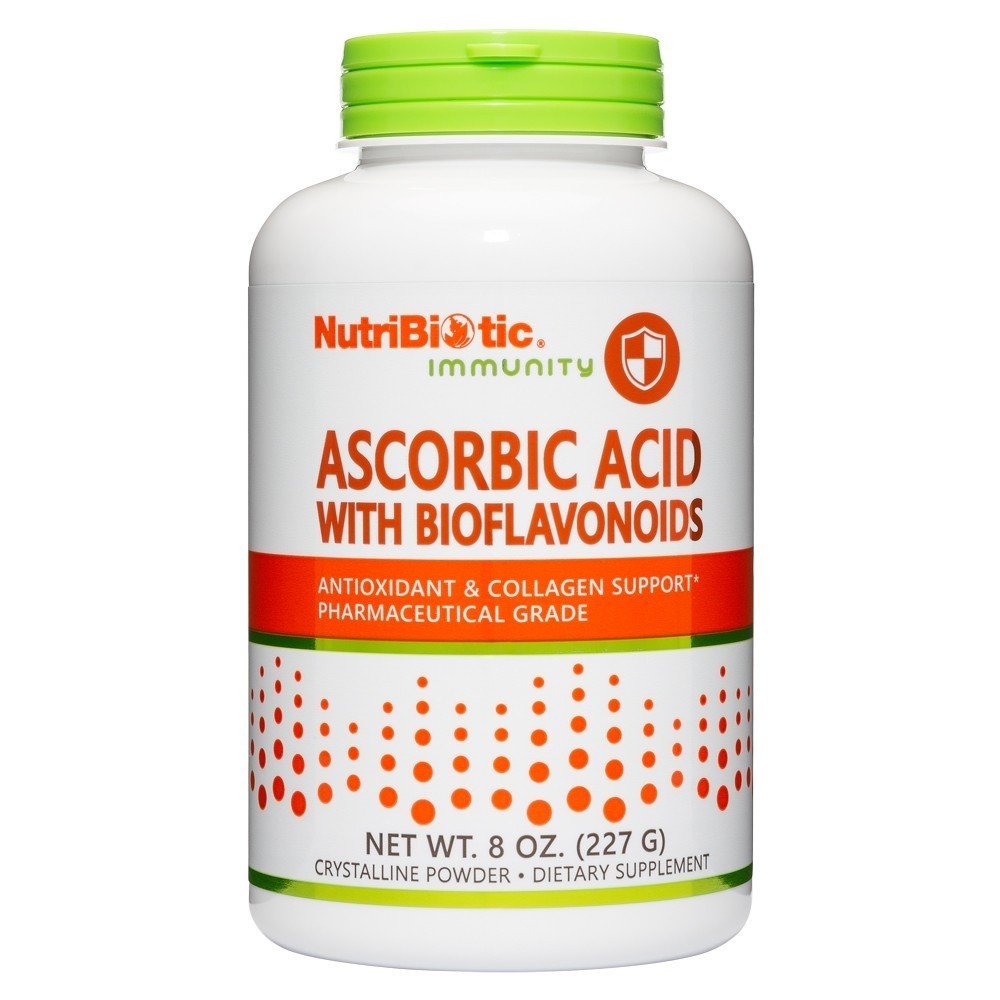 Nutribiotic Ascorbic Acid Powder with Bioflavonoids 8 oz Powder