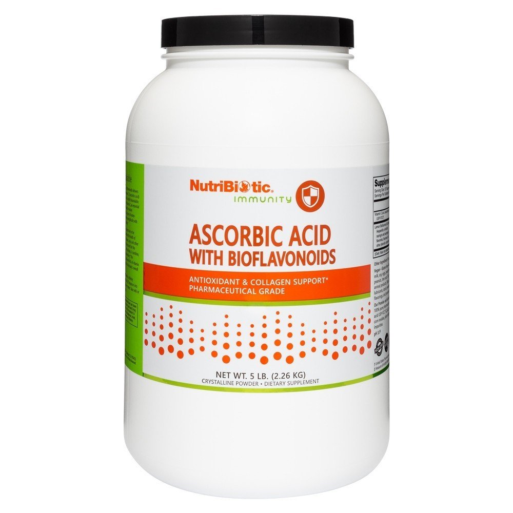 Nutribiotic Ascorbic Acid Powder with Bioflavonoids 5 lb Powder