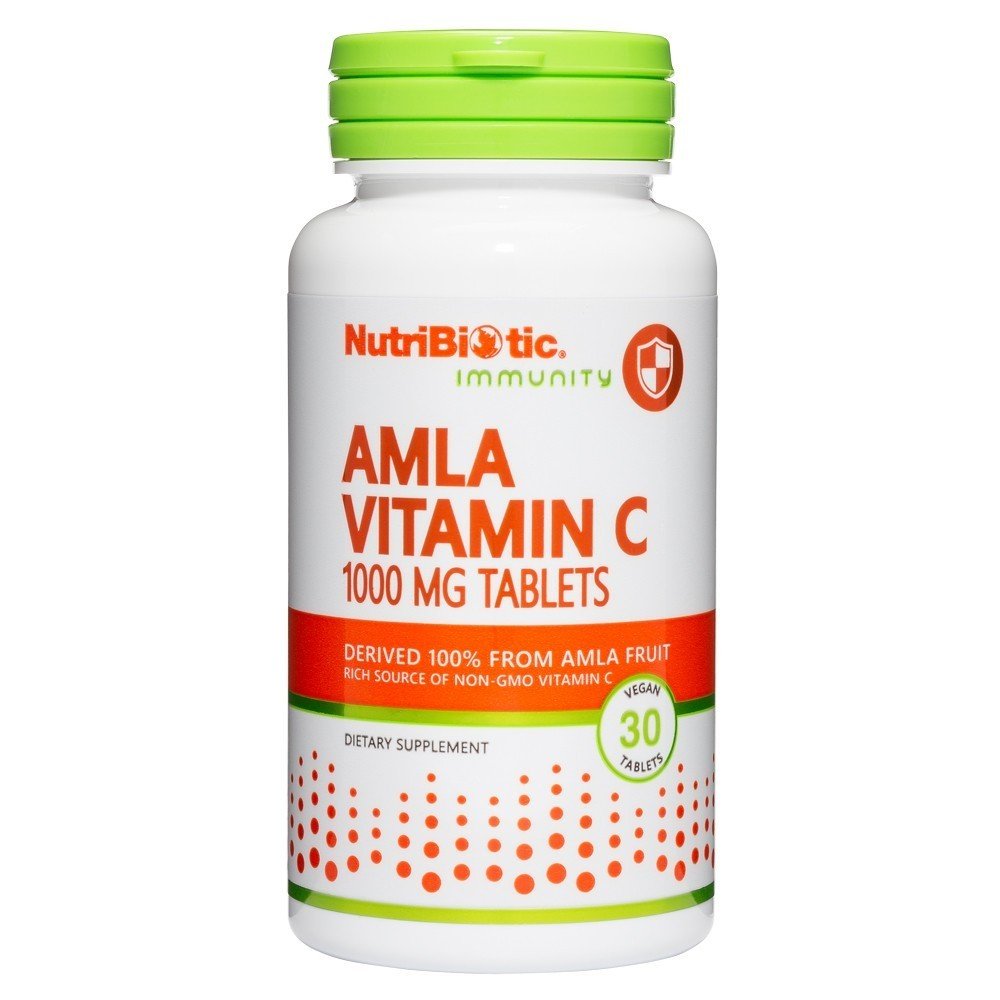 Nutribiotic Amla Vitamin C 1000 mg 30 Vegan Tablet