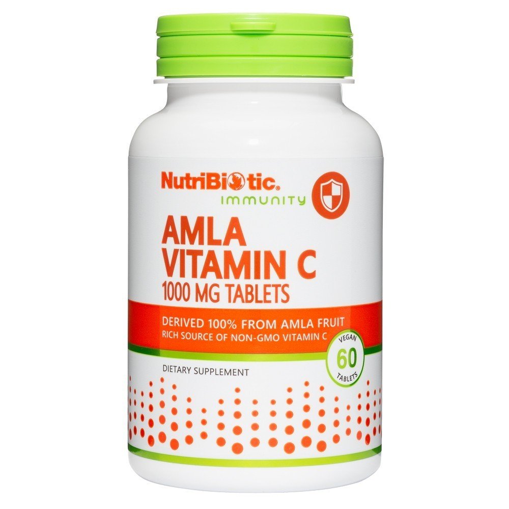 Nutribiotic Amla Vitamin C 1000 mg 60 Vegan Tablet