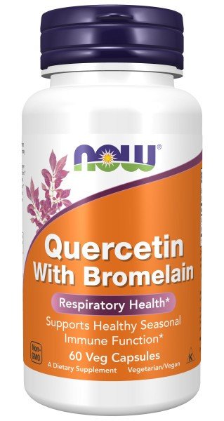 Now Foods Quercetin With Bromelain 60 VegCap