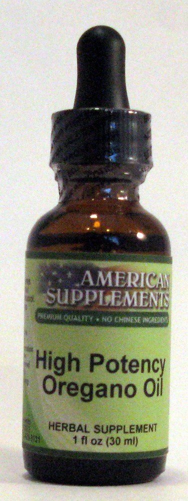 American Supplements Oregano Oil High Potency 1 oz Oil